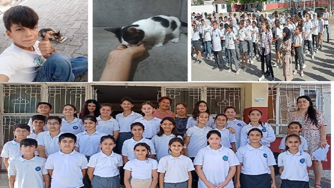 Belirli Gün ve Haftalar kapsamında  yer alan 4 Ekim Hayvanları Koruma Günü Okulumuz Emine Saadet Çarmıklı Ortaokulunda idareci öğretmen öğrenci ve veli işbirliğine dayalı etkinliklerle kutlandi. 